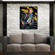 thumbnail image 2 of Cuadros Decorativos Taladro redondo completo 5D diamante pintura DIY Johnny Halliday bordado artesanal Sywqhk Nuevos Originales, 2 of 9