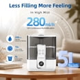 thumbnail image 4 of 5L Smart Cool Mist Humidifier Top-Fill Humidifiers 50H Long Runtime Tuya App Control for Bedroom Home Office,White, 4 of 8