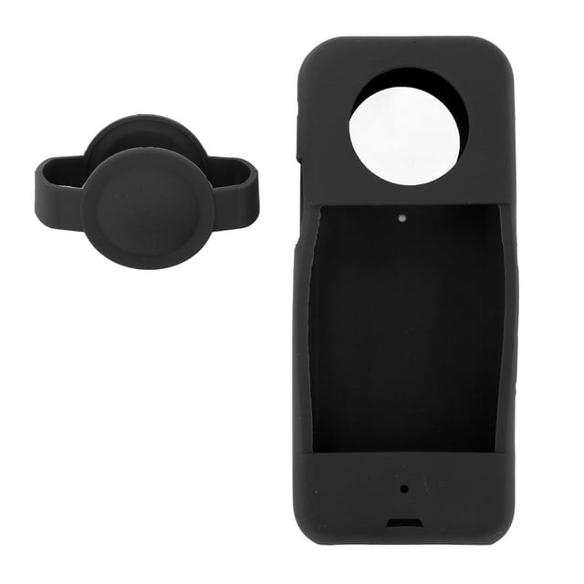 Camera Silicone Case, Anti Scratch Elastic Dustproof Camera Lens Environment Friendly For Protection Black,Blue,Red