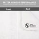 thumbnail image 4 of Bathroom Rugs, 17"x24", Bath Mats for Bathroom Non Slip, Absorbent Shower Rugs, Soft Chenille Bath Carpet, Small Bath Mat Floor Mat for Bathtub, 4 of 4