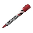 thumbnail image 4 of 12 Marcadores Permanentes Esterbrook Sharpie Punta Cincel Color Rojo, 4 of 4