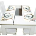 thumbnail image 4 of Rabbits in Easter Eggs 12×18 inch Placemats Heat Resistant Washable Foldable Rectangular Placemats Set Decoration Indoor Outdoor for Kitchen Dining Table 4PCs, 4 of 8