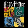 thumbnail image 2 of Infants' Harry Potter Hogwarts Houses Vintage Collage  Bodysuit, 2 of 3