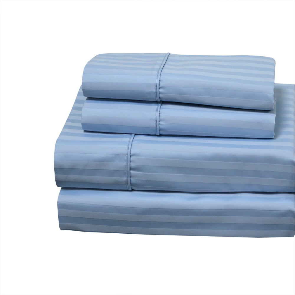 Extra Pair Of King Pillowcases 650 Thread Count Striped Wrinkle Free