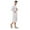 White, variant on Seductiva Clothing Women's Lightweight Robe Couple Long Cardigan Hotel Home Wear Bathrobe Bathrobe Bathrobe Nightgown Soft Lightweight