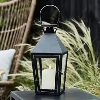 Sunjoy 20 LED Battery Powered Lantern, Outdoor Patio Decorative Light,  Waterproof Hanging Lantern with 3 Flameless Candles - On Sale - Bed Bath &  Beyond - 30634322