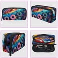 thumbnail image 3 of MUOOUM Pencil Case, Colorful Donuts in galaxy Large Capacity Pencil Pouch Stationery Pen Bag, 3 of 7