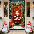 thumbnail image 5 of Hometravel Christmas Door Curtain Decor, Seasonal Entryway Display Piece, Large Scale Wall Hanging for Holiday Festival Atmosphere, 5 of 6