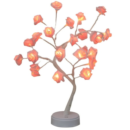 

Litake Led Artificial Rose Night Light Valentine Day Tabletop Bonsai Tree Lights For Home Wedding Bedroom Tabletop Decoration