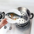 thumbnail image 3 of 304 Stainless Steel Food Steamer Kitchen Rice Pressure Cooker Steaming Grid Drain Basket Cooking Accessories, 3 of 7