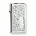 thumbnail image 4 of Zippo Brushed Chrome Slim Pocket Lighter, 4 of 10