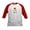 Red/White, variant on CafePress - Class Of 2031 Graduate (Lion) Kids Baseball Jersey - Kids Cotton Baseball Jersey, 3/4 Sleeve Shirt