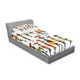 thumbnail image 2 of Ambesonne Tribal Fitted Sheet & Pillow Sham Set, Women, Twinxl, Multicolor, 2 of 2
