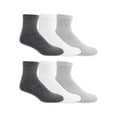 Athletic Works Men's Ankle Socks, 6Pack