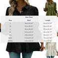 thumbnail image 4 of Women's V Neck Long Sleeve Tops Shirts Blouses Solid Color Casual Daily Wear Business Office Work Vacation Fashion Essential Gift for Women | Aestivo,Green XL, 4 of 5