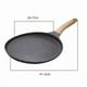thumbnail image 3 of Non Stick Crepe Pan, Coating Dosa Pan for Cooking, Flat Skillet for Tortillas, Omelette, Pancake Mak, 3 of 5