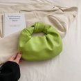 thumbnail image 4 of Bolso Anudado para Mujer Muñeca Piel Sintética Con Nube Viajes Al Aire Libre () Verde, 4 of 8