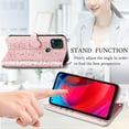 thumbnail image 2 of Case for Moto G Stylus 5G 2021 (NOT 4G) Cartoon Girl Wallet Case, Cat Dog Style Flip Phone Cover with ID Card Holder & Kickstand PU Leather Cases for Moto G Stylus 5G MG Rose Gold, 2 of 14
