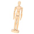 thumbnail image 1 of Artistas Maniquí de madera Animador Dibujo Modelo Ilustradores Maniquí articulado 215 cm x 55 cm, 1 of 9