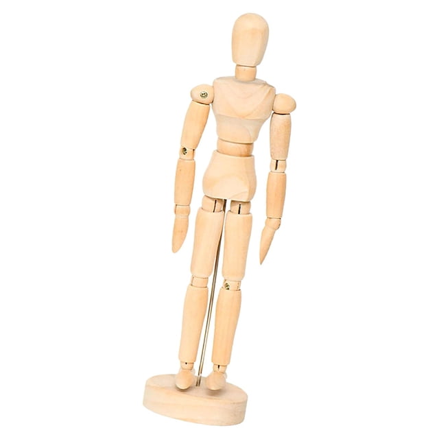 Artistas Maniquí de madera Animador Dibujo Modelo Ilustradores Maniquí articulado 215 cm x 55 cm