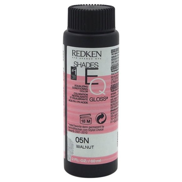 Shades EQ Color Gloss 05N - Walnut by Redken for Women - 2 oz Hair Color