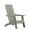 Gray, variant on Flash Furniture Sawyer Poly Resin Wood Adirondack Chair - Gray