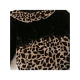 thumbnail image 6 of Qiylii Baby Girl Leopard Romper, Long Sleeve Romper with Headband, 6 of 9
