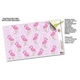 thumbnail image 3 of Skin Wrap Decal compatible with Hydro Flask Wide Mouth Bottle 32oz Flamingos on Pink (BOTTLE NOT INCLUDED), 3 of 3