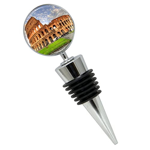 Coliseum Wine Bottle Stopper In Gift Box, Perfect For House Warming Gift