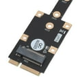 thumbnail image 4 of M Buder Adaptador M.2 NGFF NVME SSD Tarjeta de Conversión Mini PCIE a M.2 M Key Convertidor Compatible con Tamaños 2230 2242 2260 2280 Componentes de Computadoras y Accesorios PC (9.5 cm), 4 of 9