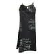 thumbnail image 3 of Vestido HUOGUO, casual, de verano, a la moda, de metal, cuello colgante, 3 of 5