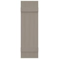 thumbnail image 3 of 14"W x 47"H Mid-America Vinyl, Standard Size Four Board Joined Shutters, w/Installation Shutter-Lok's & Matching Screws, 008 - Clay, 3 of 13