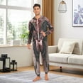 thumbnail image 5 of IAUYY Unisex Adult Onesie Pajamas Ultra-Soft Crystal-Soft Fabric, Halloween Adult Onesie Pajamas Adults,With a Zipper Plus Size Onesie Pajamas, Beauty Of Baroque Style, 5 of 6