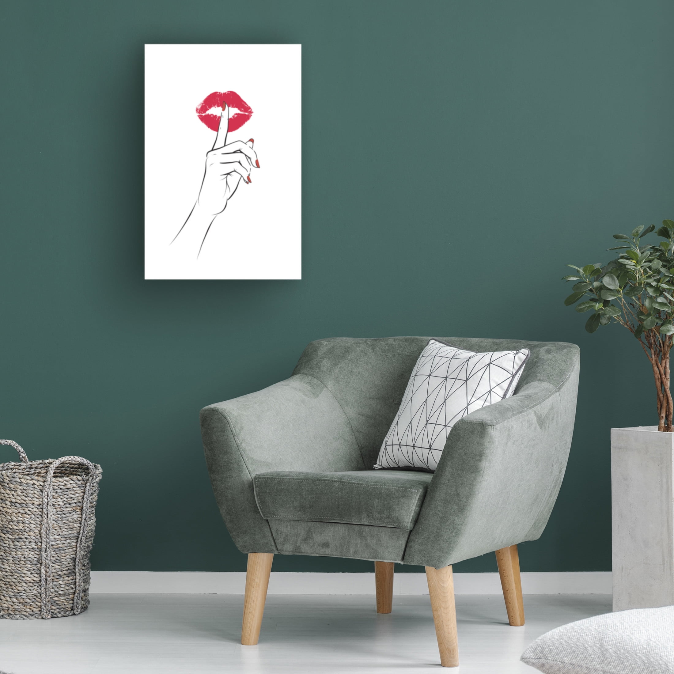 Trademark Fine Art Martina   Pssst Canvas Wall Art