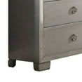 thumbnail image 4 of Benjara 15.43" 7-drawer Transitional Metal Dresser with Front Trim in Gray, 4 of 5