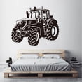 thumbnail image 1 of mmirethe 1/2/3/5 Playful With Driving Tractor Wall Sticker Will Delight Both Kids black 1 Pc, 1 of 6