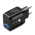 thumbnail image 1 of Eu Qc 3.0 Quick Charger 18w Usb Pd Plug Two Power Ports Travel Charger For Phone, 1 of 5