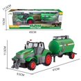 thumbnail image 4 of Kids Farm Tractor Inertia Car Model Simulation Transport Trailer Engineering Vehicle Toys For Boys Girls Birthday Gifts 612-3, 4 of 5