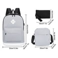 thumbnail image 4 of Mochila para acampar al aire libre Bolso de hombro resistente al desgaste con bandolera Bolso para a Abanopi Mochila, 4 of 7