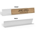 thumbnail image 2 of Printtoo Personalized Desk Name Plate Pretty Decorative Wood Custom Acrylic Office Desk Name Plate Accessory 2x8 Inches, 2 of 5