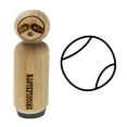 thumbnail image 1 of Tennis Ball Doodle Rubber Stamp for Scrapbooking Crafting Stamping - Large 1-1/4 Inch, 1 of 7