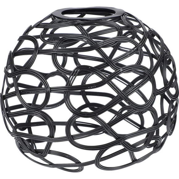 Metal Wire Lamp Shade Hollow Out Lamp Cover Decorative Lamp Shade Replacement