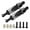 Black, variant on RC Car Shock Absorber, Metal Shock Damper RC Spring Shocks Absorber Upgrade Parts Fit for A949 A959 A969 A979 K929 1/18 RC Car - Light Blue
