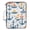 Anchors Boats Dots, variant on Haosy Accordion File Organizer Zipper Binder 500 Sheet 6-Tab Expanding File Folder Multi-Pocket 1.2 Inch 3 Ring Watercolor Cute Lion Sleeping