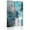 Blue, variant on Canvas Wall Art Turquoise Grey Canvas Art Print Abstract Graffiti Pictures Wall Decor for Living Room Bedroom Artwork Decorations Stretched Framed Ready to Hang 10"x10"