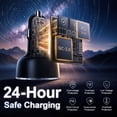 thumbnail image 6 of Car Charger 66W Super Fast Charging with USB PD&QC 3.0(Voltmeter&LED Lights) Universal Quick Charge for 12-24V Car Cigarette Lighter Plug,Compatible with iPhone 14 13 12,S22 S21 S20,iPad(Black), 6 of 7