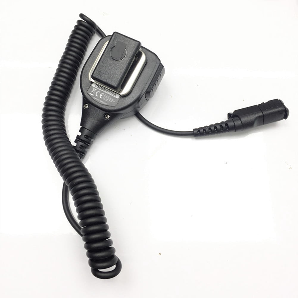 Durable Metal Clip Speaker Microphone for Motorola Radios 360 Degree Rotation and Long-Life PTT TAPDRA Accessories