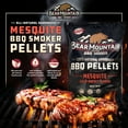 thumbnail image 2 of Bear Mountain BBQ Premium All Natural Wood Mesquite Smoker Pellets, 40 lbs, 2 of 12