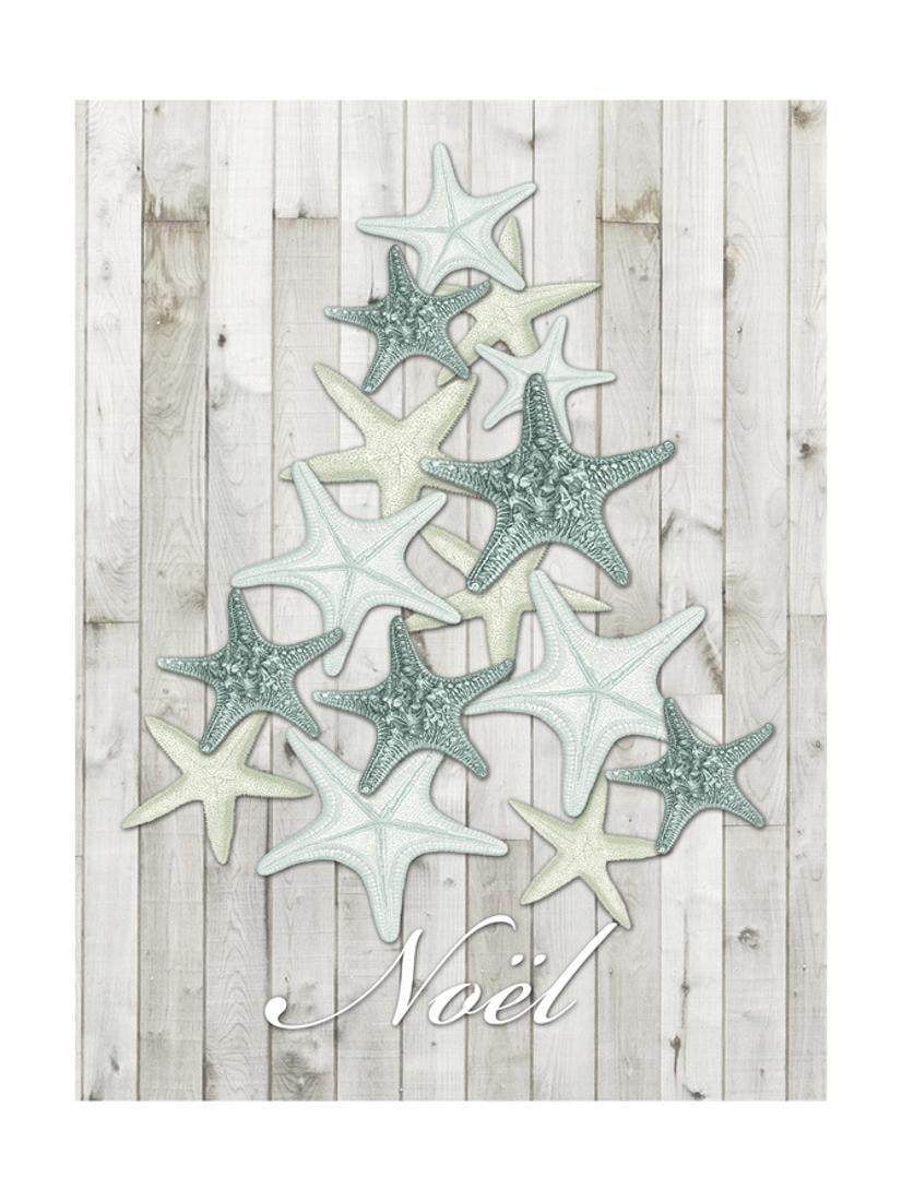 The Stupell Home Décor Collection hwp-265_fr_16x20 Coastal Nautical Holiday Sea Shell Ornaments and Snowflakes Framed Giclee Texturized Art 16 x 20 Multi-Color