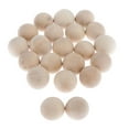 thumbnail image 4 of shamjina 5x20x Hardwood Balls Solid Natural Beech Wooden Balls Beads Crafts Making 20mm 5 Pcs, 4 of 8